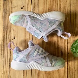 Lilac Adidas Cloudfoam sneakers